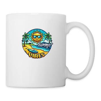 Tropical Summer Vibes - Mug - white - Right