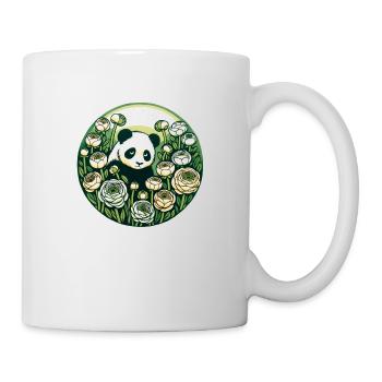 Flowers Panda Bear - Mug - white - Right
