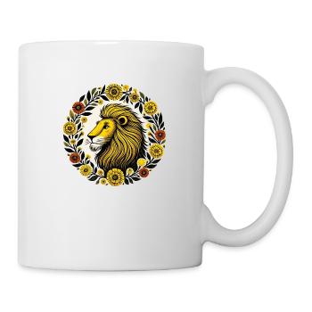 Souci Lion Lion - Mug blanc - blanc - Droite