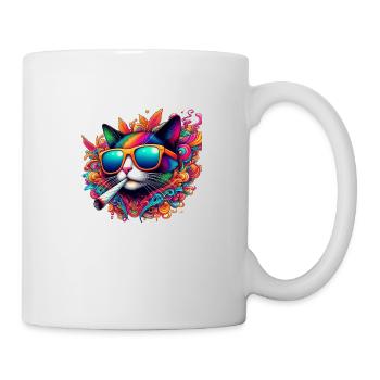 CannaCat2 - Tasse - Weiß - Rechts