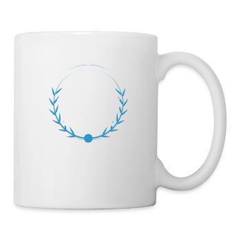 Grace cite des outils d’autonomisation - Mug blanc - blanc - Droite