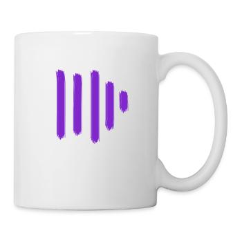 Purple Paint Bars - Mug - white - Right