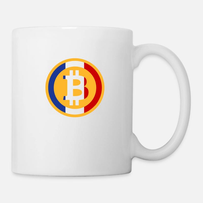 Bitcoin France - Mug blanc - blanc