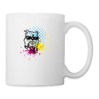 Bulldog Splash - Mug - white - Right