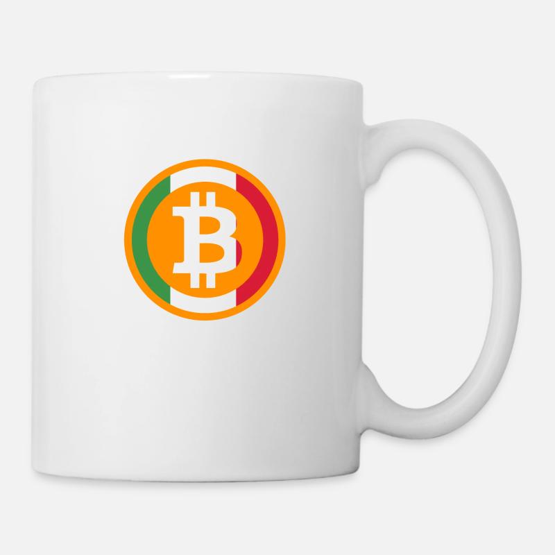 Bitcoin Italie - Mug blanc - blanc