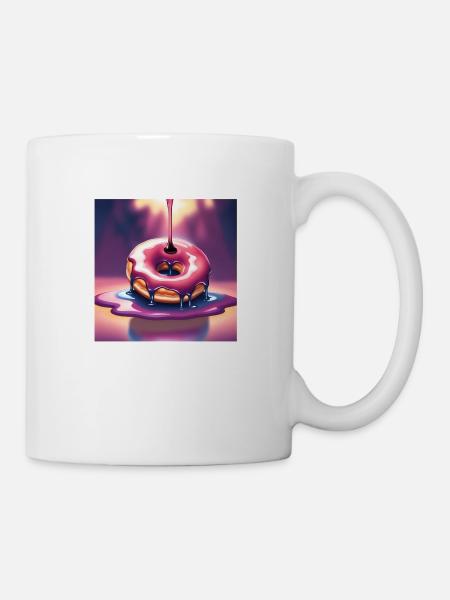 Donut 3 - Tasse - Weiß