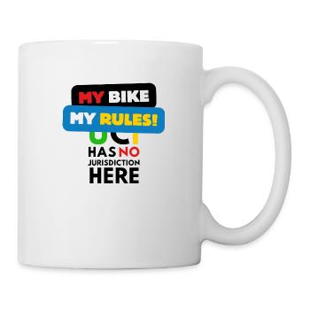 My Bike My Rules - Mug - white - Right