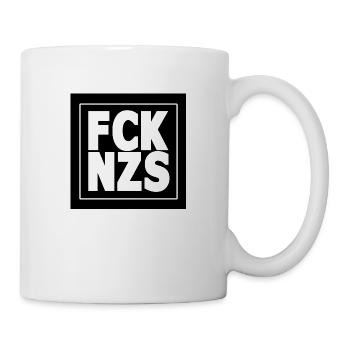 FCK NZS - Tasse - Weiß - Rechts