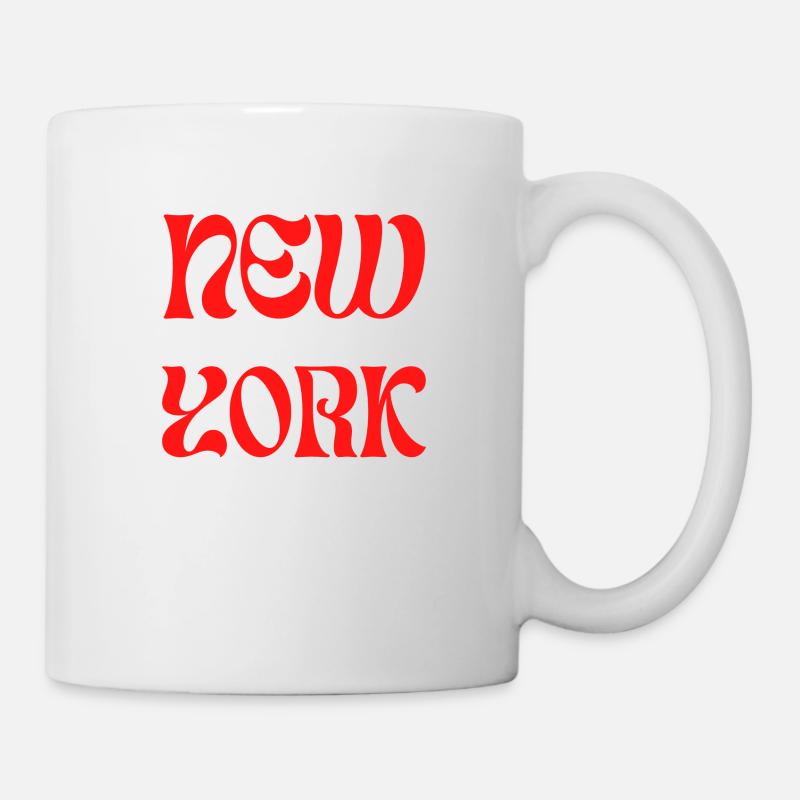 NEW YORK - Mug blanc - blanc