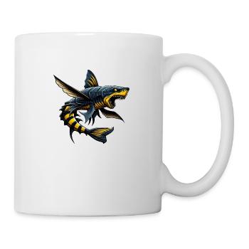 Wasp shark - Mug - white - Right