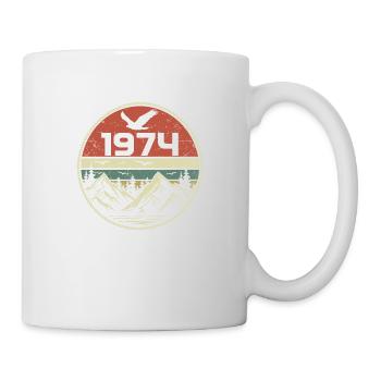 Vintage 1974 Classic 1974 retro 1974 Gift 1974 - Mug - white - Right