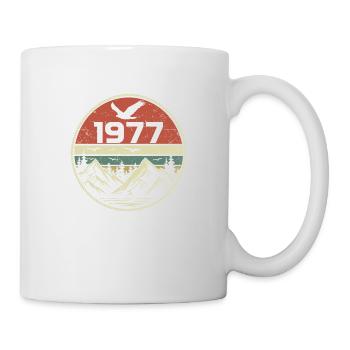 Vintage 1977 Classic 1977 Retro 1977 Gift 1977 - Mug - white - Right