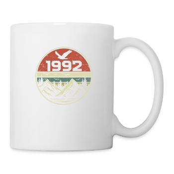 Vintage 1992 Classic 1992 Retro 1992 Gift 1992 - Mug - white - Right