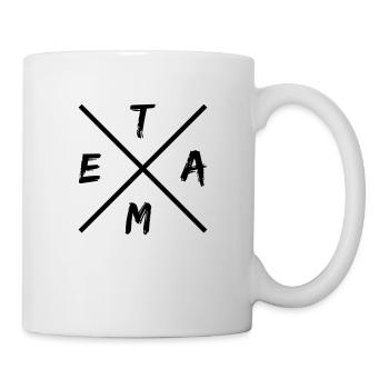 Conception d’équipe - Mug blanc - blanc - Droite