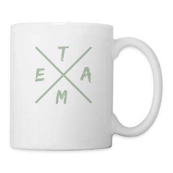 Conception d’équipe - Mug blanc - blanc - Droite