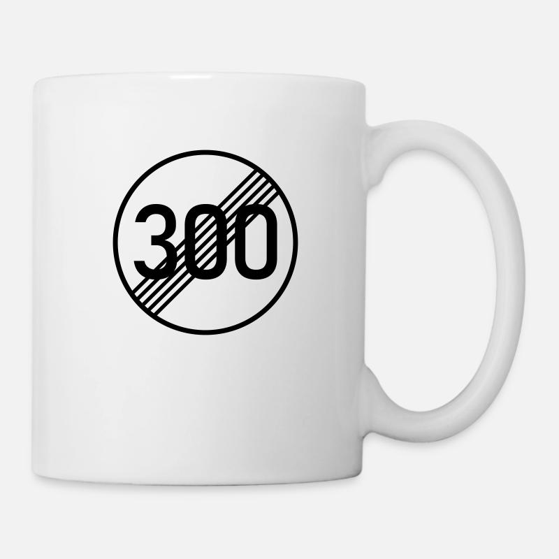 300 KM/H SANS PROBLÈME - Mug blanc - blanc