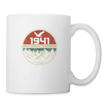 Vintage 1941 Classique 1941 rétro 1941 Cadeau 1941 - Mug blanc - blanc - Droite