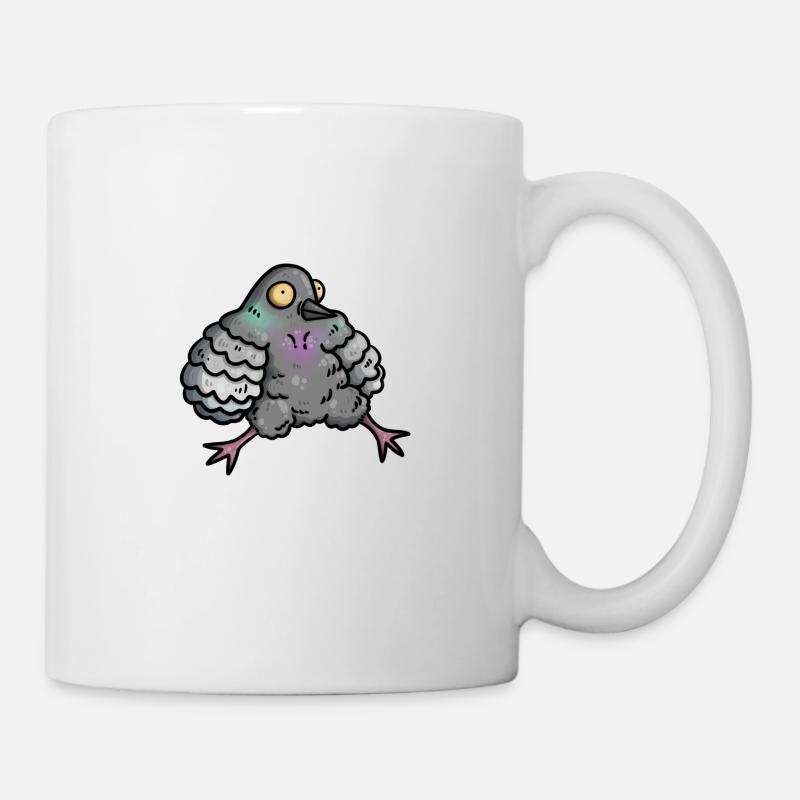 Taube - Tasse - Weiß