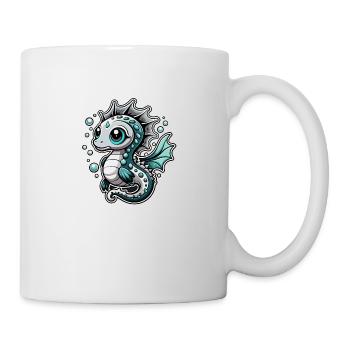 Hippocampe - Mug blanc - blanc - Droite