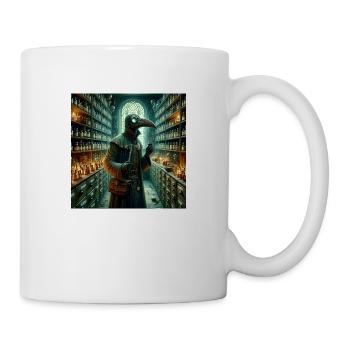 Pest Doktor - Tasse - Weiß - Rechts