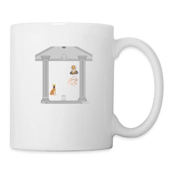 "Philosophy Quotes T-Shirt -Funny Humorous Wisdom” - Mug - white - Right