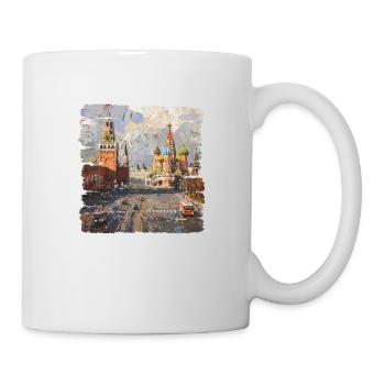 Red Square in Moscow - Mug - white - Right
