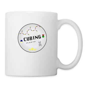 Cubing It's In My DNA - Tasse - Weiß - Rechts