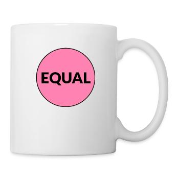GLEICHER LGBTQ-PRIDE-MONAT - Tasse - Weiß - Rechts