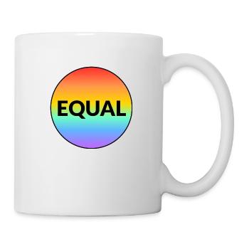 EQUAL LGBT PRIDE MONTH - Mug - white - Right