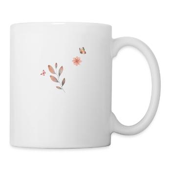 Letter y wildflowers watercolors - Mug - white - Right
