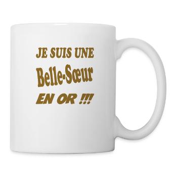 Eine goldene Schwägerin - Tasse - Weiß - Rechts