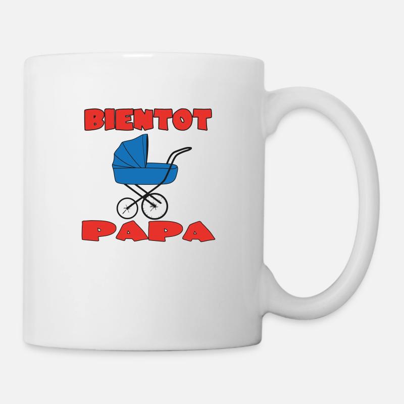BALD VATER - Tasse - Weiß