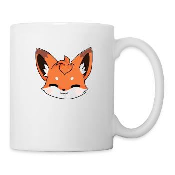 Fuchs - Tasse - Weiß - Rechts