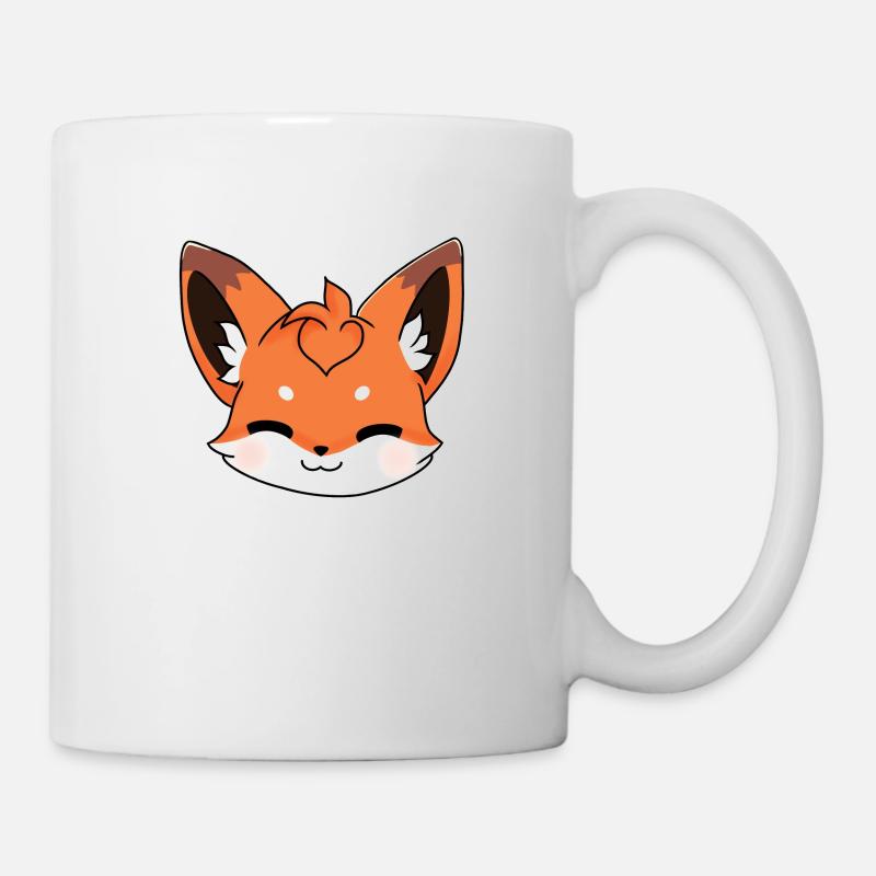 Fuchs - Tasse - Weiß
