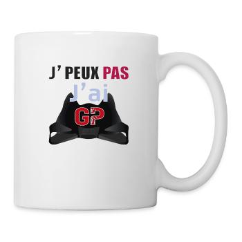 J'peux pas j'ai GP (Ducat M,M) - Mug blanc - blanc - Droite