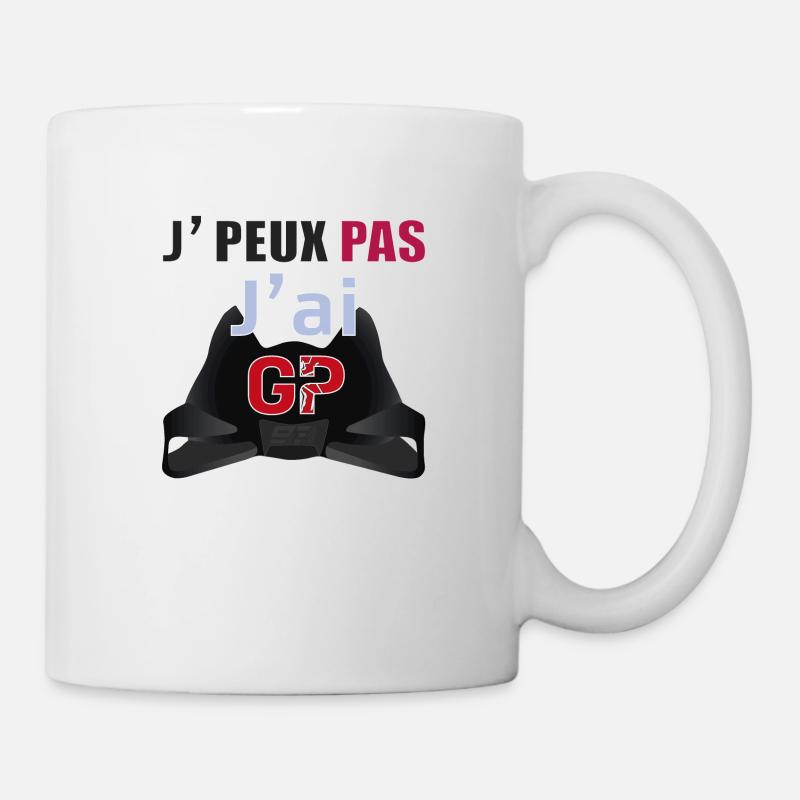 J'peux pas j'ai GP (Ducat M,M) - Mug blanc - blanc