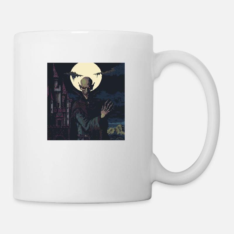 Nosferatu 16 bit - Mug - white