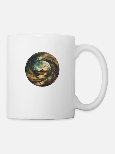 Heure - Mug blanc - blanc