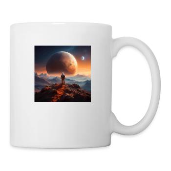 L’ascension de Charon au-dessus de Pluton Partie II - Mug blanc - blanc - Droite