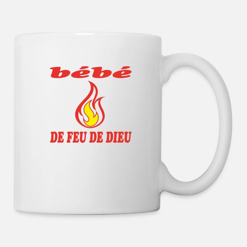 GOTTES FEUER Baby - Tasse - Weiß