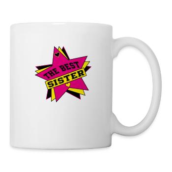 THE BEST SISTER - Mug blanc - blanc - Droite
