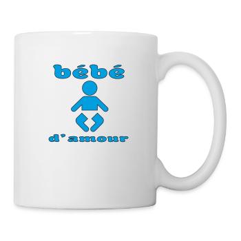 Bébé d'amour - Mug blanc - blanc - Droite