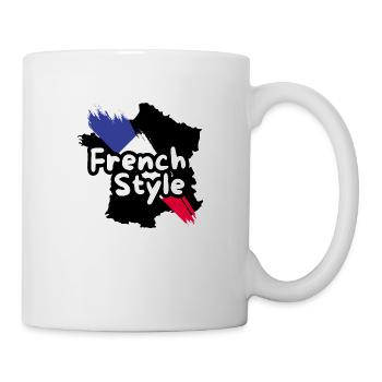 Französischer Stil - Tasse - Weiß - Rechts