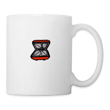 Sandwich grille-pain Snack pain grillé - Mug blanc - blanc - Droite