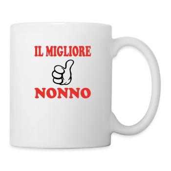 IL MIGLIORE NONNO - Mug blanc - blanc - Droite