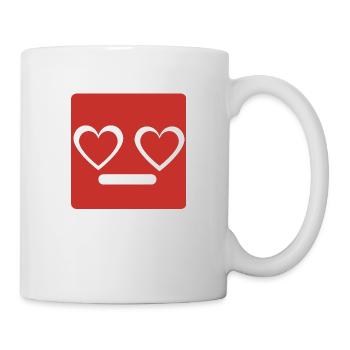 Man in love - Mug - white - Right
