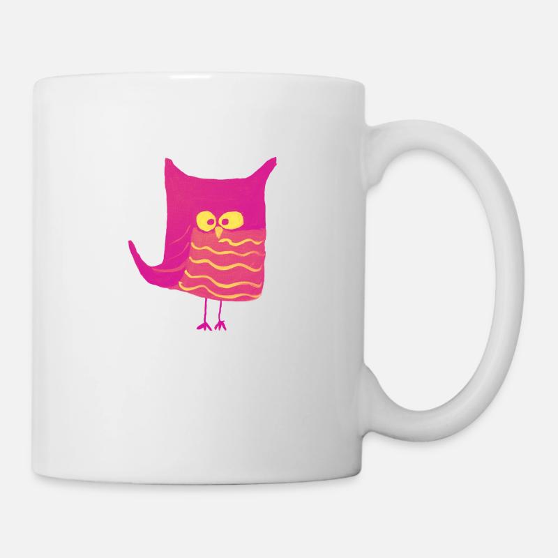 Eulalia Pink Yellow - Mug - white