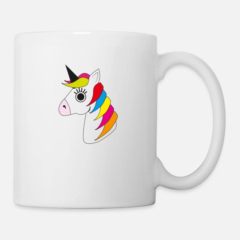 einhorn - Tasse - Weiß