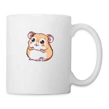Entzückender Kawaii Hamster für Dich - Tasse - Weiß - Rechts