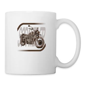 Road Scrambler - Mug - white - Right